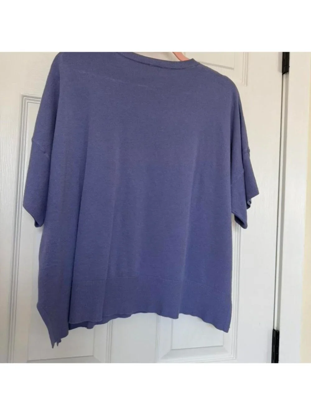 Splendid Purple Oversized Knit Sweater - Picture 4 of 5